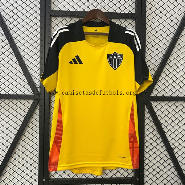 Camiseta Atlético Mineiro Pre-Match 2025/26 Amarillo Increíble rebaja, atrapa con devolución gratis