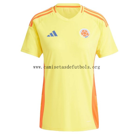 Camiseta Columbia Replica Primera Ropa Mujer 2024 Corre a por él este preciaso sensacional