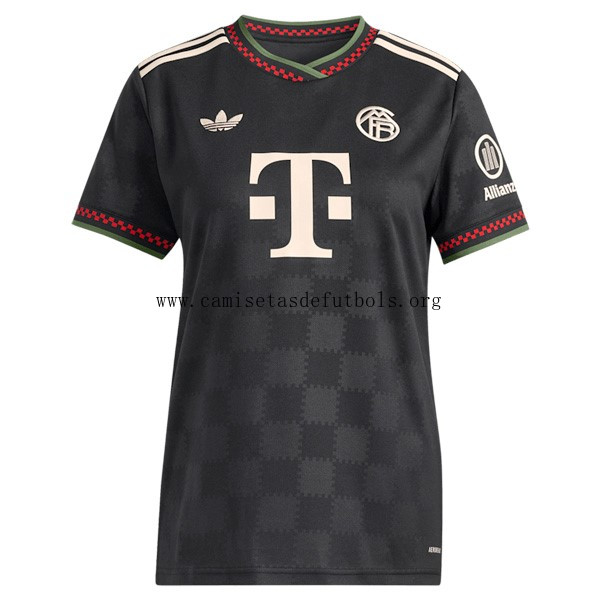 Camiseta Bayern Munich Replica Tercera Ropa Mujer 2025/26 Oportunidad regalado de risa