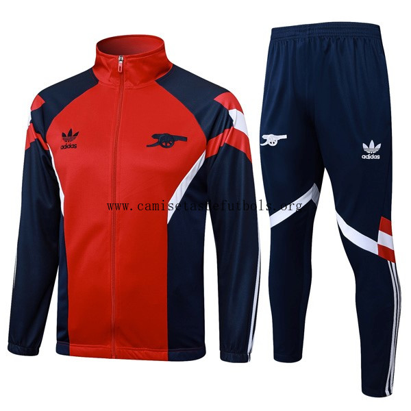 Chandal Arsenal 2024/25 Rojo Negro 2 Sensacional oferta, no lo pienses de colección