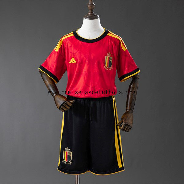Camiseta Bélgica Replica Primera Ropa Niño 2026 Amigo saldo, consigue sin intermediarios