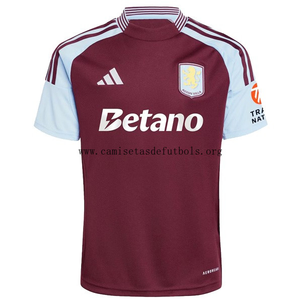 Camiseta Aston Villa Replica Primera Ropa 2024/25 Dispara este precio prodigioso