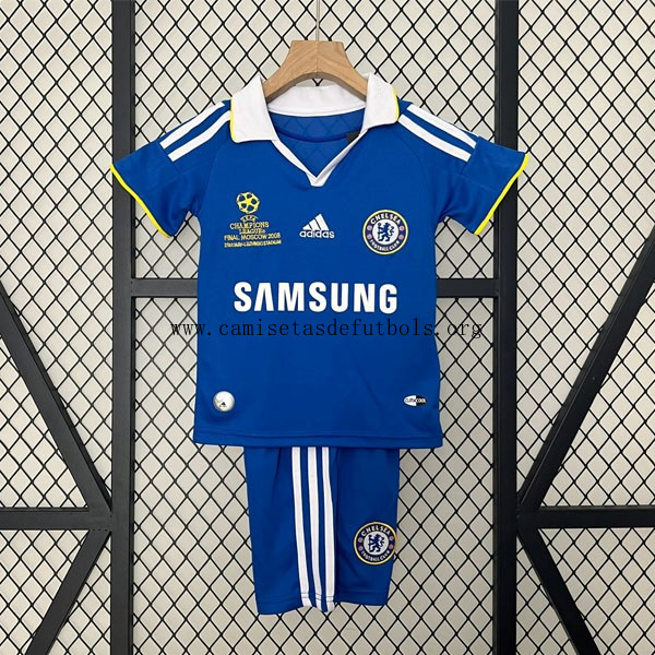 Camiseta Chelsea Replica Primera Ropa Niño Retro 2008 2009 ¡¡Vaya oportunidad, gasta menos!