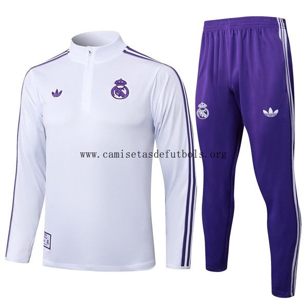 Sudadera De Training Real Madrid 2025/26 Blanco 4 Corre a por él sin intermediarios