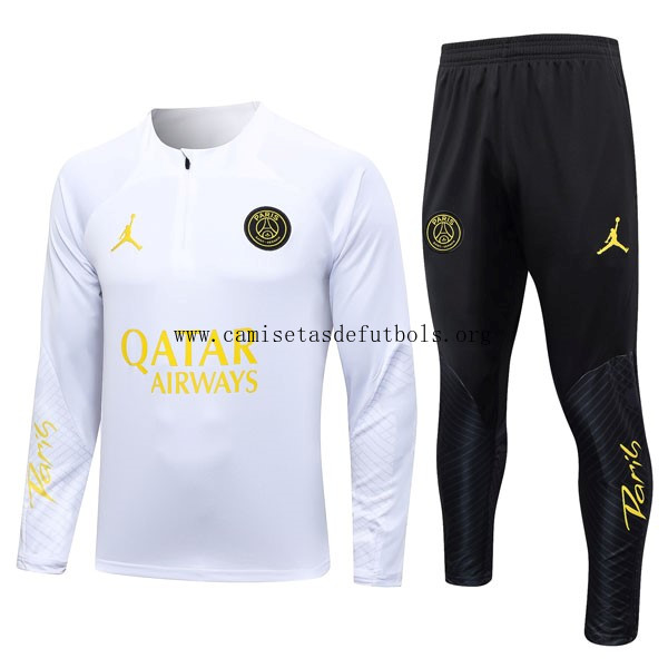 Sudadera De Training Paris Saint Germain 2023/24 Blanco ¡¡Ni te imaginas soberbio descuento de derribo!