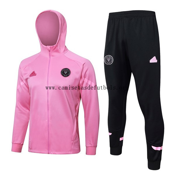 Chandal Con Capucha Inter Miami 2024/25 Rosa 3 Descuento maravilloso