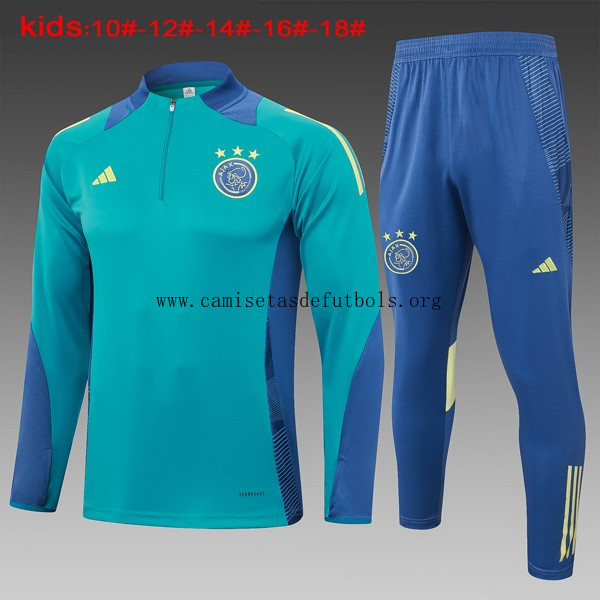 Niños Sudadera De Training Ajax 2024/25 Verde 3 Ofertón increíble hasta fin de existencias