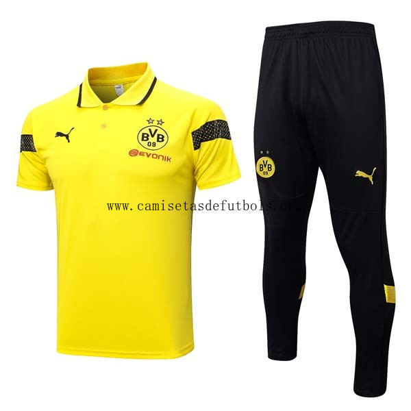 Polo Borussia Dortmund Conjunto Completo 2023/24 Amarillo No lo dejes escapar este preciaso insuperable