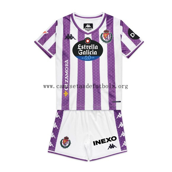 Camiseta Real Valladolid Replica Primera Ropa Niño 2025/26 Excelente rebaja, activa de la temporada
