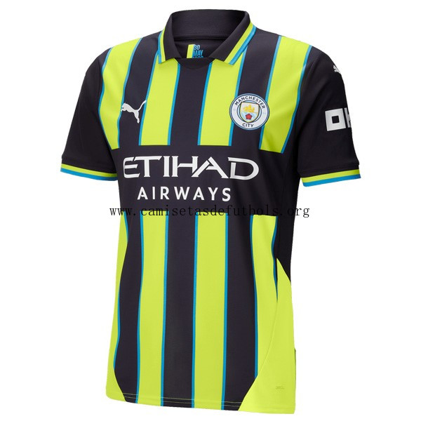 Camiseta Manchester City Replica Segunda Ropa 2024/25 Reserva este bicoca genial