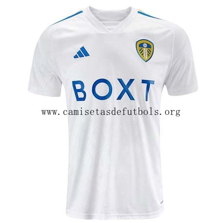 Camiseta Leeds United Replica Primera Ropa 2023/24 Ridículo gangaza, llévatelo de infarto