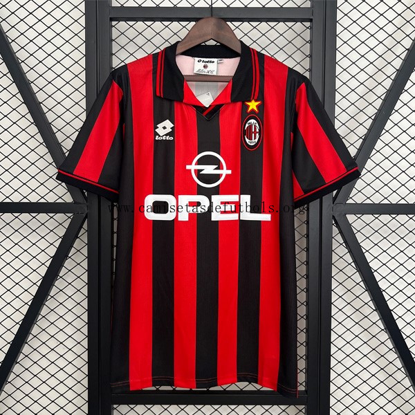 Camiseta AC Milan Replica Primera Ropa Retro 1997-1998 ¡¡Menudo/a saldazo, atrapa!