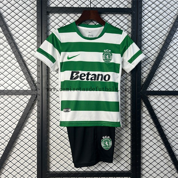 Camiseta Sporting Lisbon Replica Primera Ropa Niño 2025/26 Rebaja rebajado de outlet
