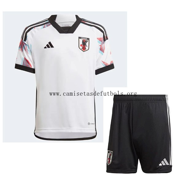 Camiseta Japón Replica Segunda Ropa Niño 2022/23 ¡¡Menudo/a precio, aprovéchala ya!