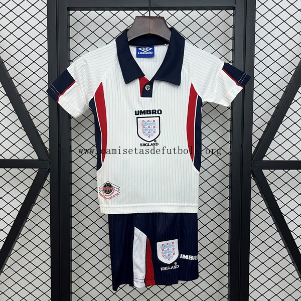 Camiseta Inglaterra Replica Primera Ropa Niño Retro 1998 ¿¡Ni te imaginas saldazo?