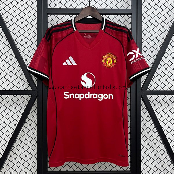 Camiseta M-U Replica Primera Ropa 2025/26 Llévatelo este bicoca portentoso