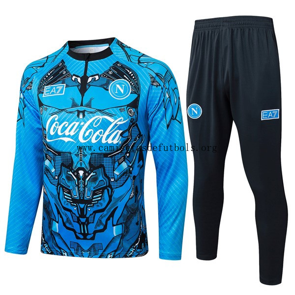 Sudadera De Training Napoli 2025/26 Azul 5 Ofertón milagroso