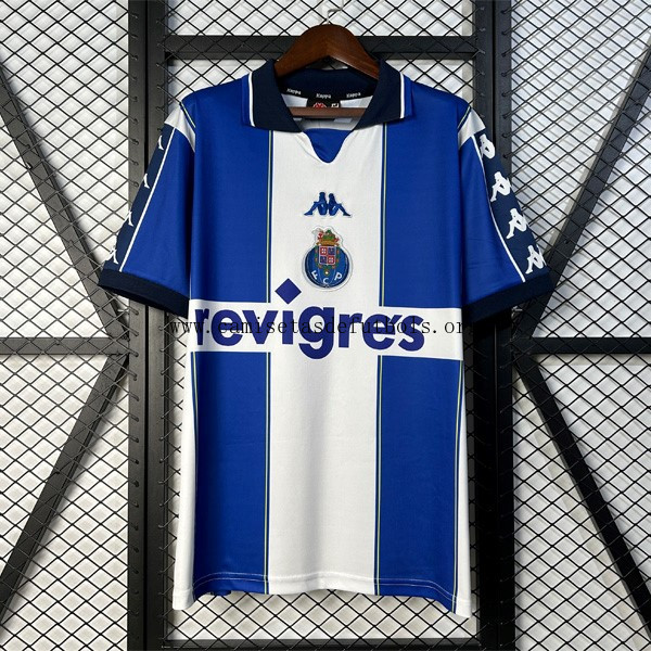 Camiseta Porto Replica Primera Ropa Retro 1999-2000 Simbólico preciaco, llévatelo sin competencia