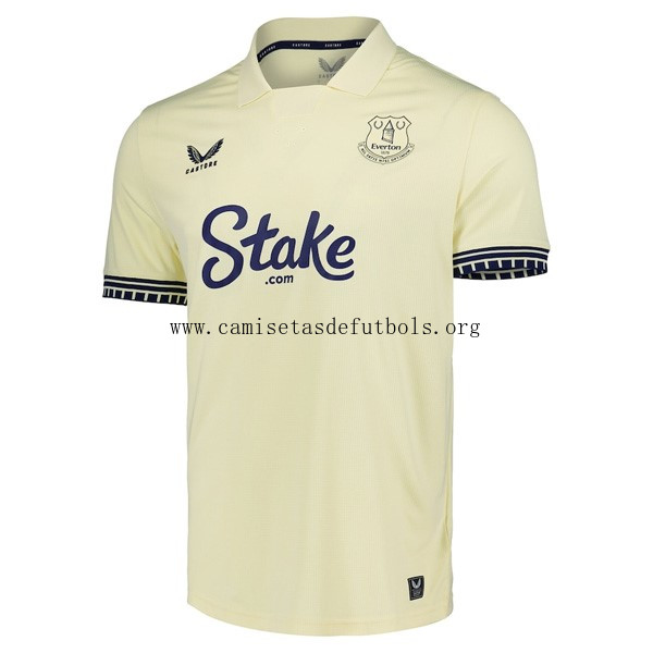 Camiseta Everton Replica Segunda Ropa 2025/26 Rebajón económico