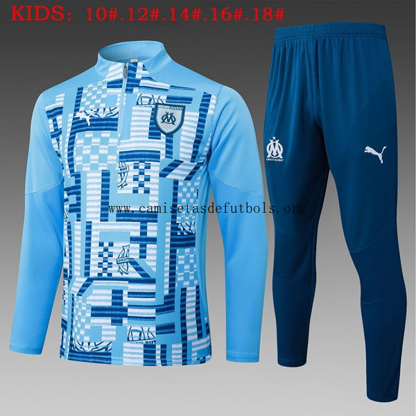 Ninos Sudadera De Training Marsella 2025/26 Azul 5 ¡¡Cómo rebaja, aprovéchalo!