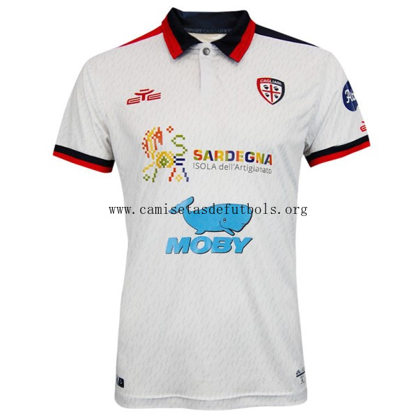 Camiseta Cagliari Calcio Replica Segunda Ropa 2023/24 Precio inmejorable