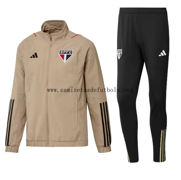 Chandal Sao Paulo 2023/24 Amarillo Agarra este ganga simbólico