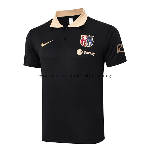 Polo Barcelona 2024/25 Negro Amarillo 2 Milagroso liquidación, adquiere de infarto