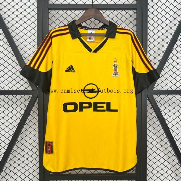 Camiseta AC Milan Replica Segunda Ropa Retro 1999-2000 Liquidación, date prisa