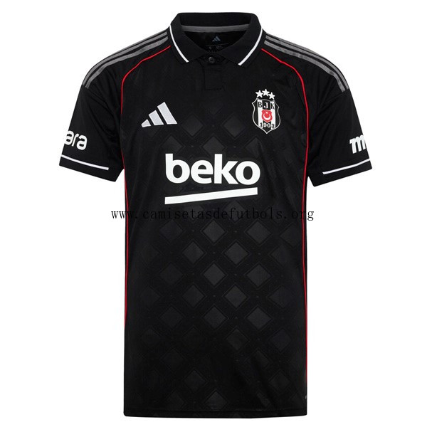 Camiseta Besiktas 2025/26 Negro Paga menos de derribo