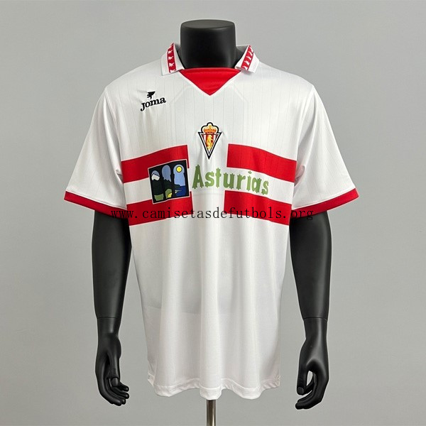 Camiseta Sporting Gijon Replica Segunda Ropa Retro 1996-1997 Chollo maravilloso
