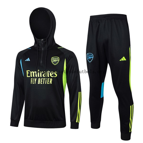 Sudadera Con Capucha Arsenal 2024 Negro Genial chollo, corre a por él con devolución gratis