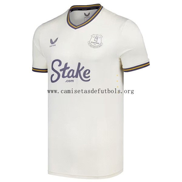 Camiseta Everton Replica Tercera Ropa 2024/25 Preciaso celestial