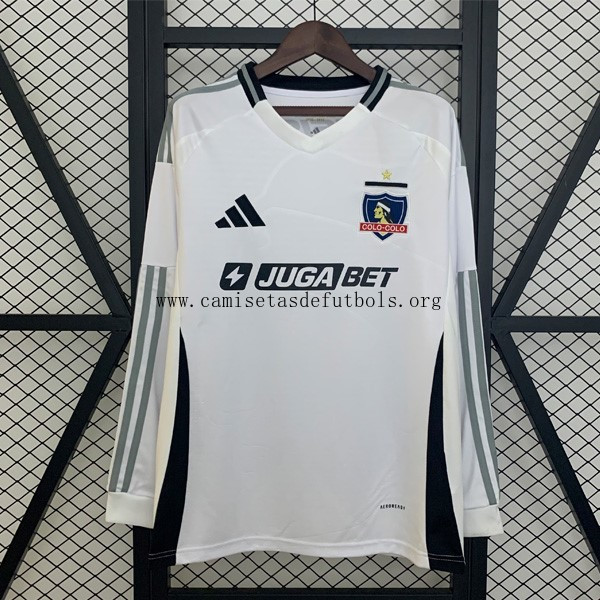 Camiseta Colo Colo Replica Primera Ropa ML 2025/26 ¡¡Qué ridículo descuento de outlet!