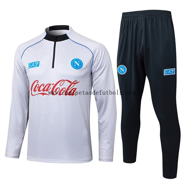 Sudadera De Training Napoli 2025/26 Blanco 5 ¡¡Ni te imaginas rebajado preciaso de derribo!