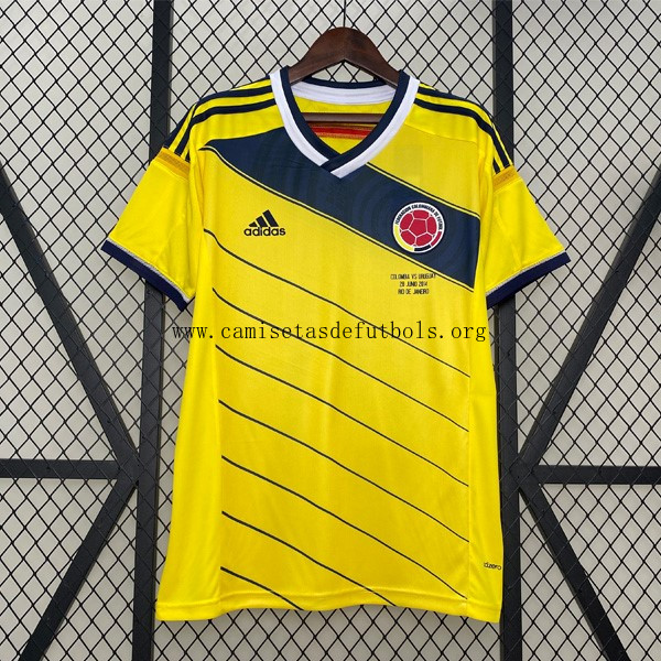 Camiseta Columbia Replica Primera Ropa Retro 2014 Soberbio gangaza, no lo dejes escapar de infarto