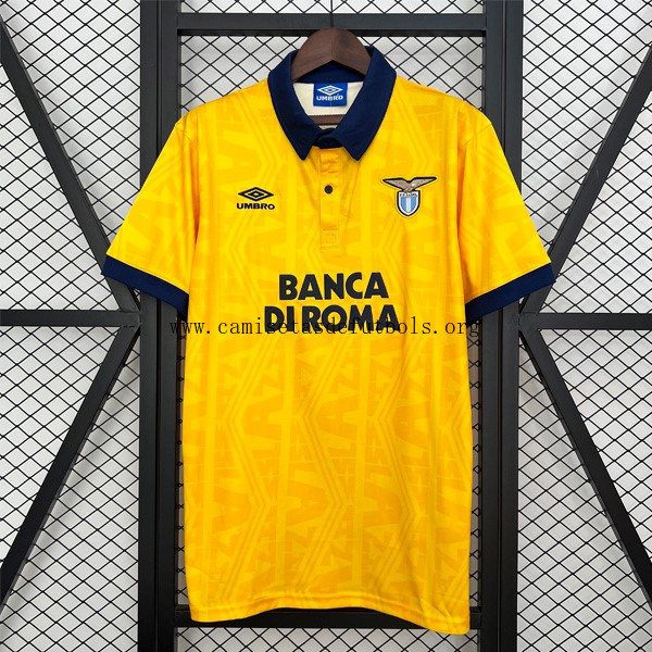 Camiseta Lazio Replica Segunda Ropa Retro 1991 Atrapa este chollazo ridículo