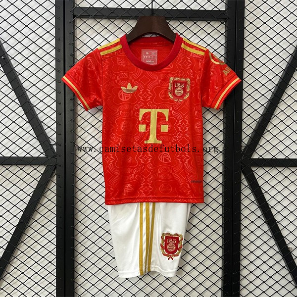 Camiseta Bayern Munich 125th Anniversary Niño 2025/26 Cógelo este saldo barato