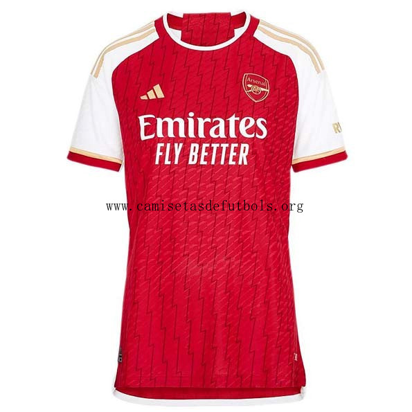 Camiseta Arsenal Replica Primera Ropa Mujer 2023/24 Descuento barato sin competencia