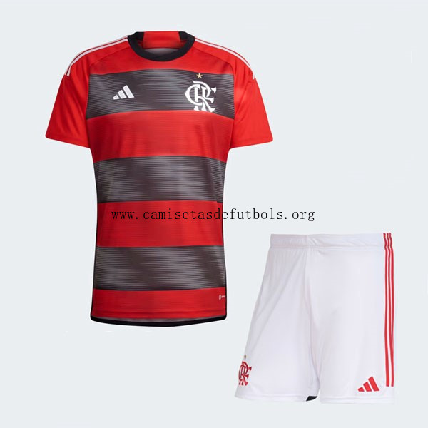 Camiseta Flamengo Replica Primera Ropa Niño 2023/24 Saldazo barato