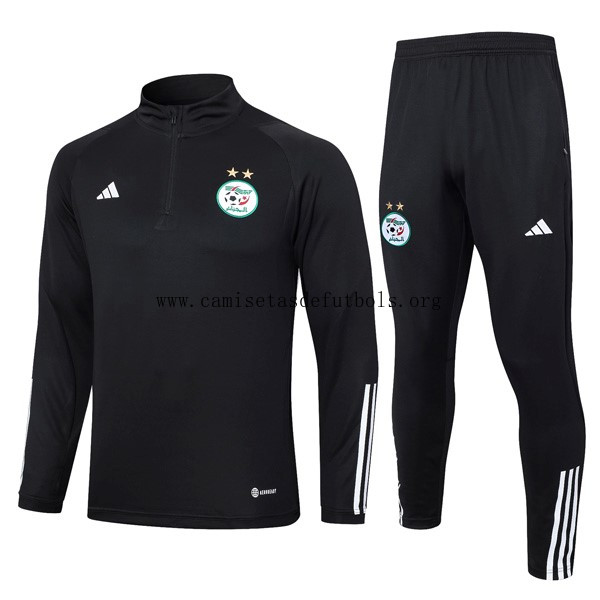 Sudadera De Training Argelia 2024 Negro Oportunidad brutal sin intermediarios