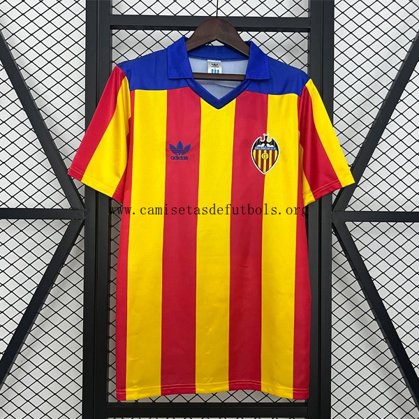 Camiseta Valencia Replica Primera Ropa Retro 1980-1982 Chollazo razonable de outlet