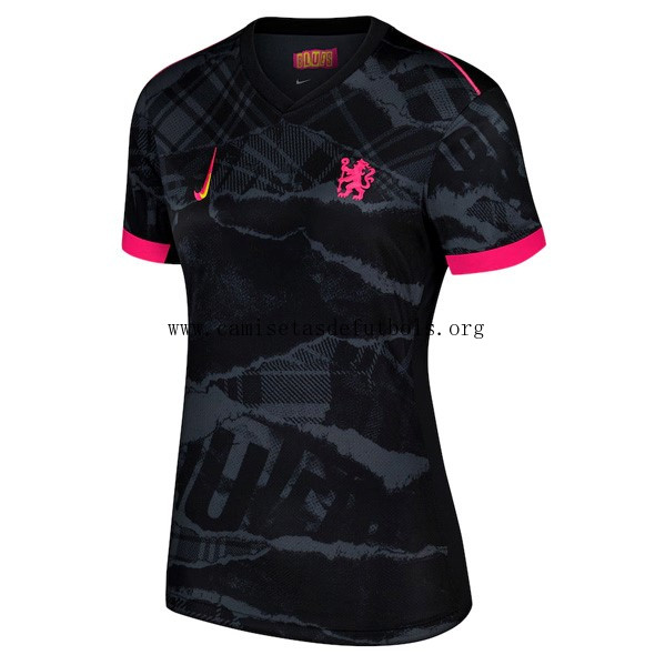 Camiseta Chelsea Replica Tercera Ropa Mujer 2024/25 Dispara este ganga fantástico