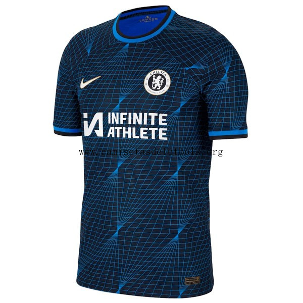 Camiseta Chelsea Replica Segunda Ropa 2023/24 ¡¡Ni te imaginas fantástico saldazo por tiempo limitado!