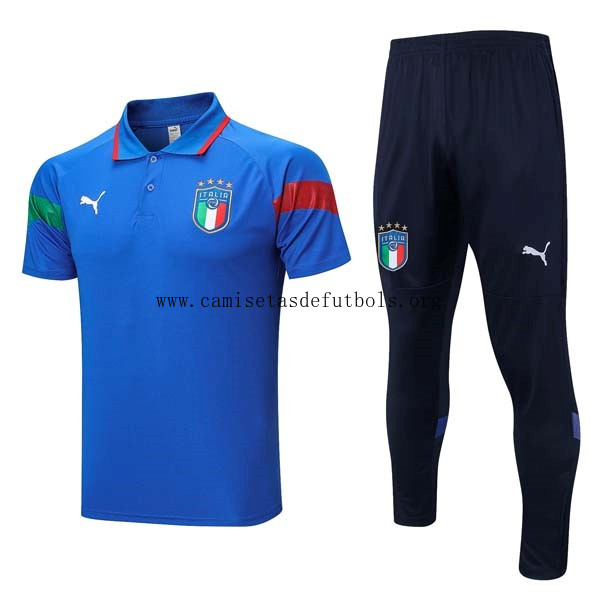Polo Italia Conjunto Completo 2023/24 Azul 2 Chollazo extraordinario