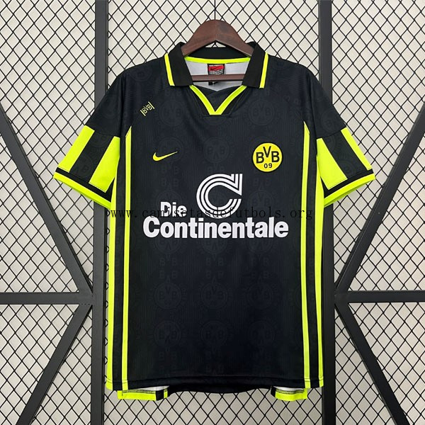 Camiseta Dortmund Replica Segunda Ropa Retro 1996 1997 Saldo celestial en todo el mercado