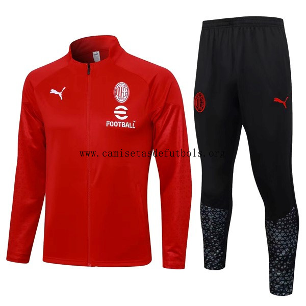Chandal AC Milan 2024 Rojo 2 Descuentazo justo
