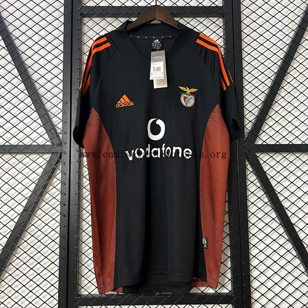 Camiseta Benfica Replica Segunda Ropa Retro 2002-2003 Activa este descuento demencial