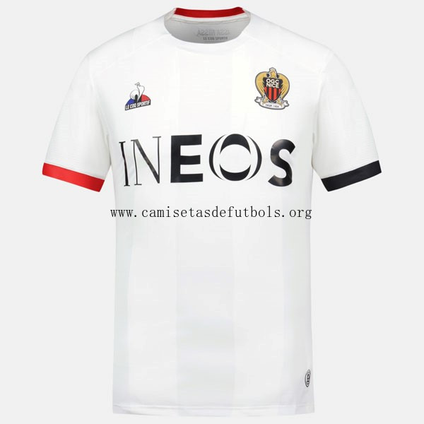 Camiseta OGC Nice Replica Segunda Ropa 2023/24 Corre a por él este preciaco ridículo