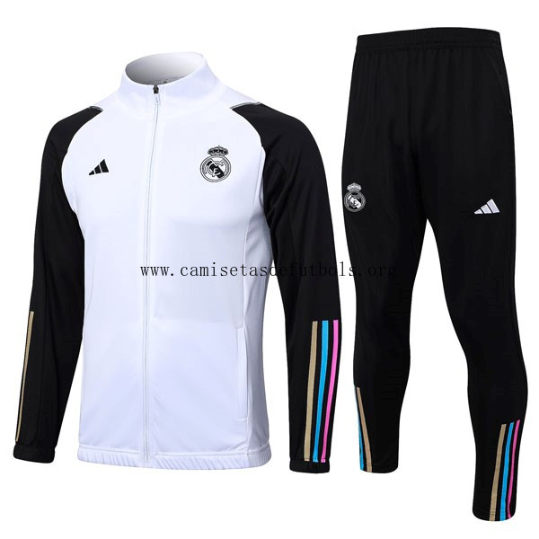Chandal Real Madrid 2023/24 Blanco Gangaza, corre a por él