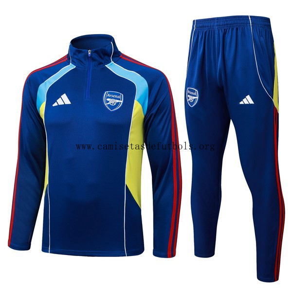 Sudadera De Training Arsenal 2025/26 Azul 7 Oportunidad rebajado de outlet